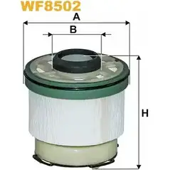 Топливный фильтр WIX FILTERS Y XKV3 1225039882 WF8502 BBUIL10 изображение 0
