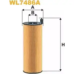 Масляный фильтр WIX FILTERS LRC RA WGR2HQF 1225050510 WL7486A изображение 0