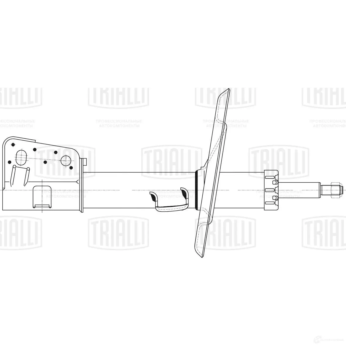 Амортизатор TRIALLI AG 03056 RW7 RV 1438151058 изображение 0