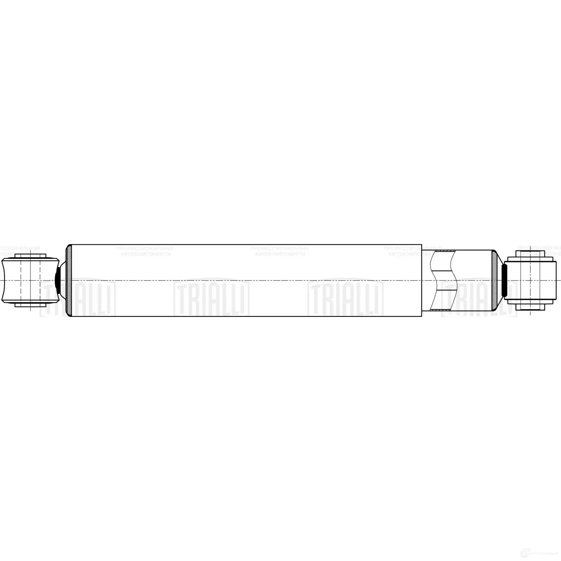 Амортизатор TRIALLI 1438151059 AH 09528 T 15ST