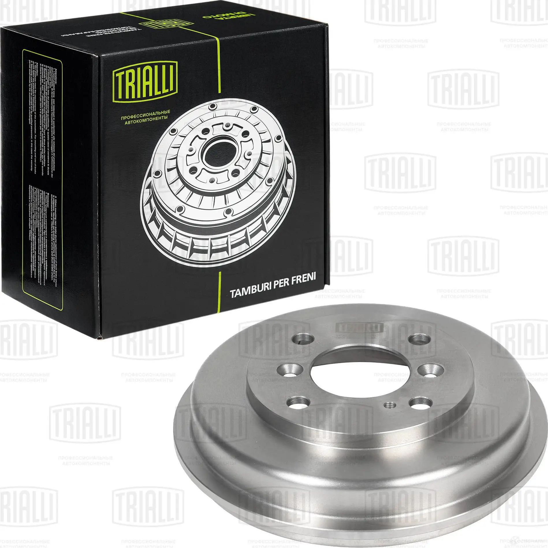 Тормозной барабан TRIALLI 1438151180 TF 217390 V8Z ILI