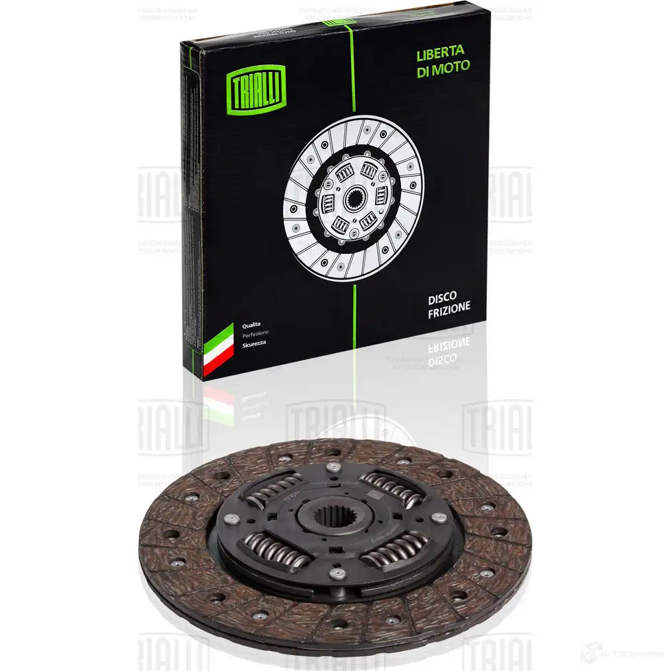 Диск сцепления TRIALLI 4680295065753 DC8UX1 4 1424795976 FD 2502