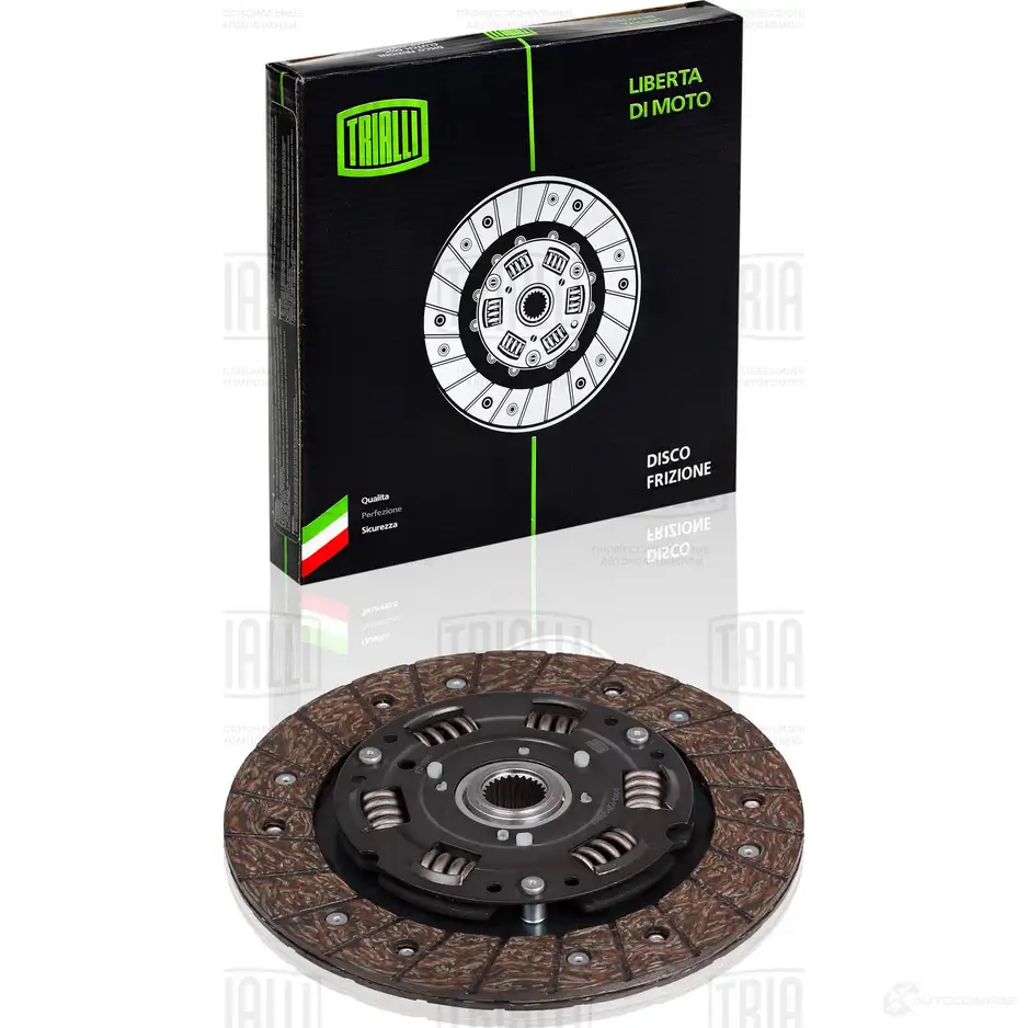 Диск сцепления TRIALLI 1MED 2 FD 0921 4680295058809 1424795950 изображение 0