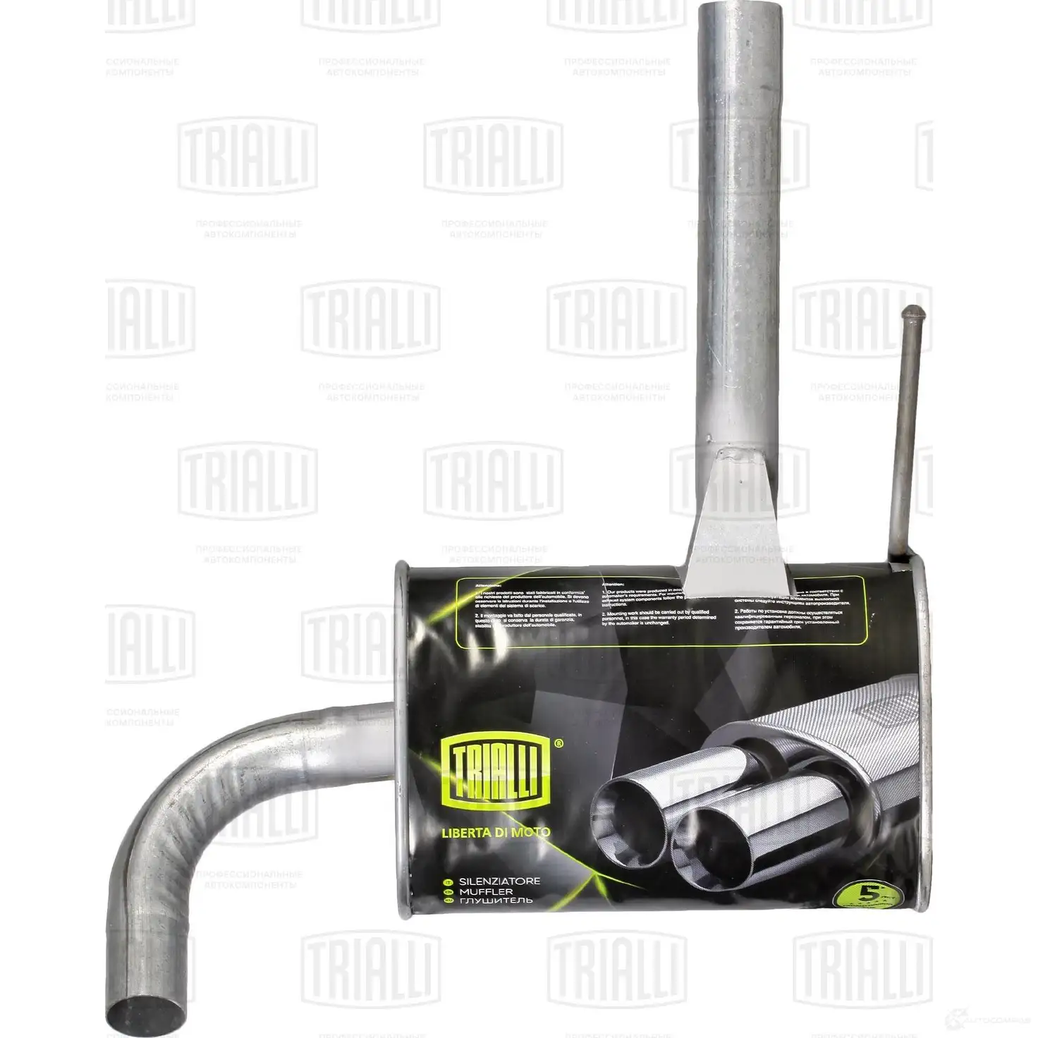 Предглушитель TRIALLI 1438151488 MX 1CVK EAM 1806
