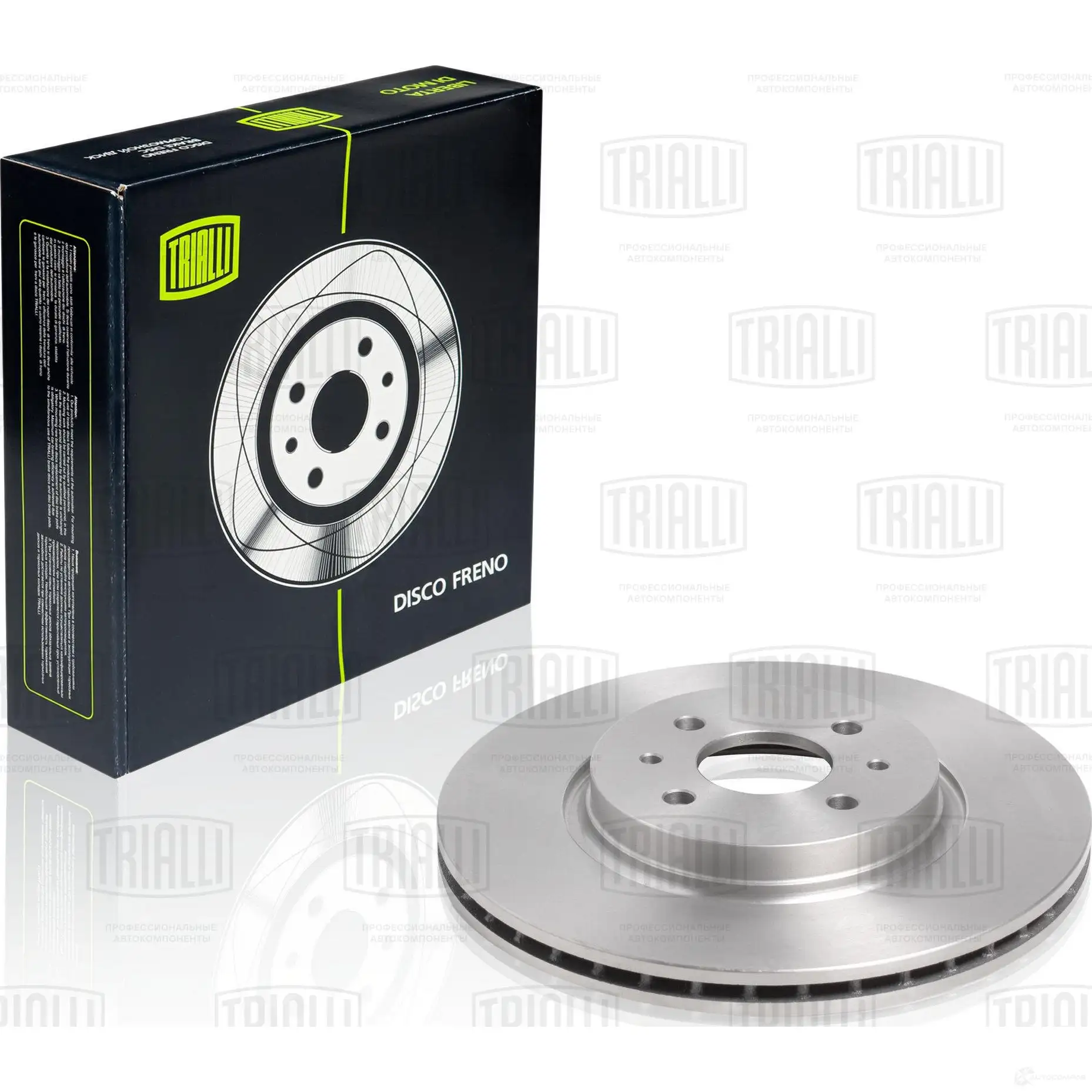 Тормозной диск TRIALLI 8033123223416 3942005 DE F8W0N DF 118 изображение 0