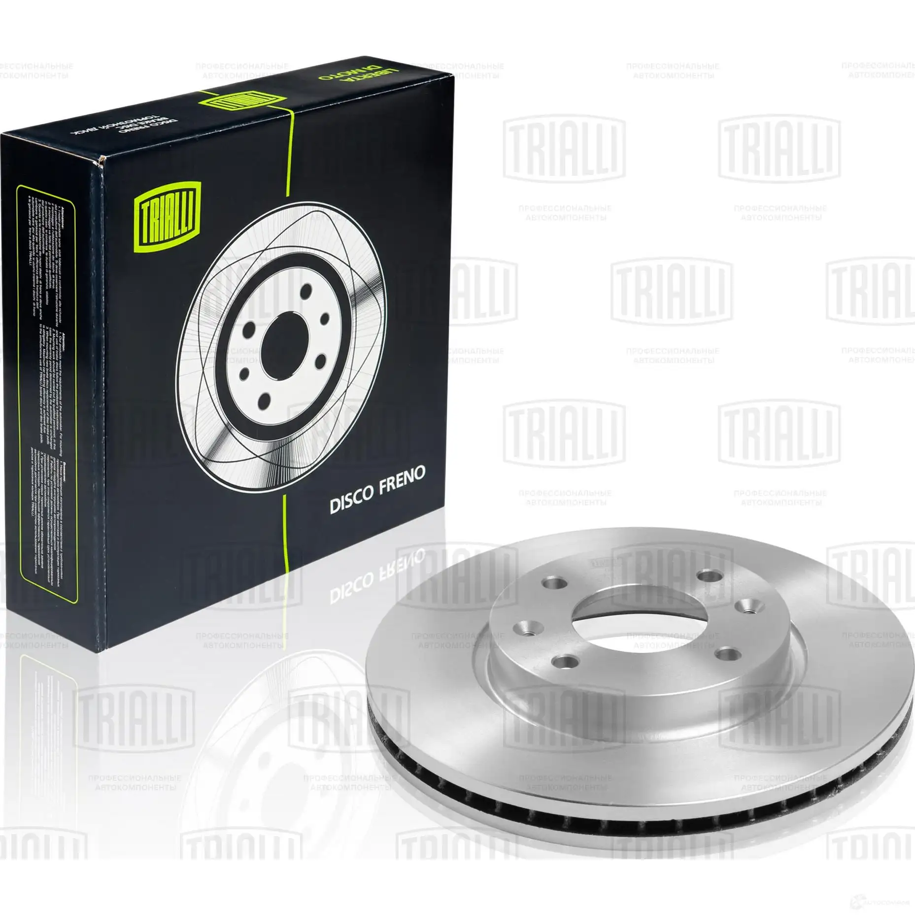 Тормозной диск TRIALLI 1425587848 5 G8BO DF 084608