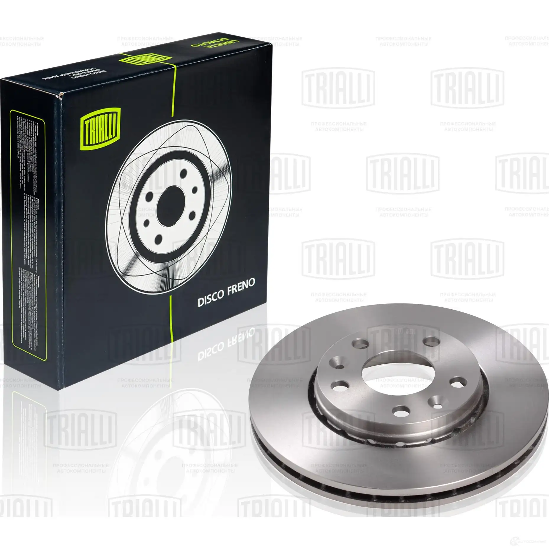 Тормозной диск TRIALLI DF 095107 IE SSU 1425587854