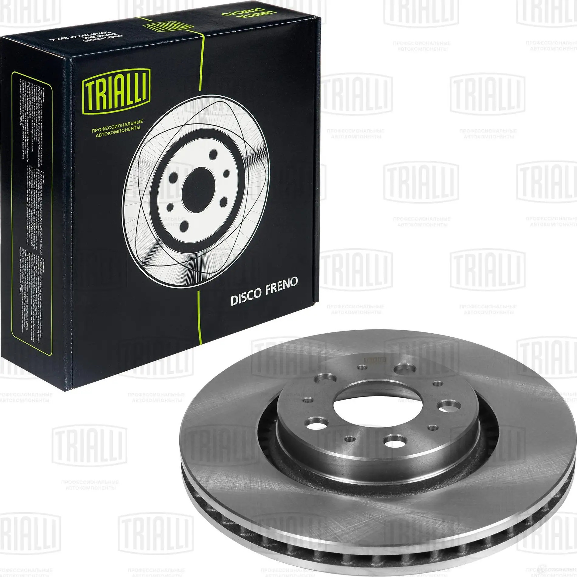 Тормозной диск TRIALLI 1438151662 DF 106206 A CFJND