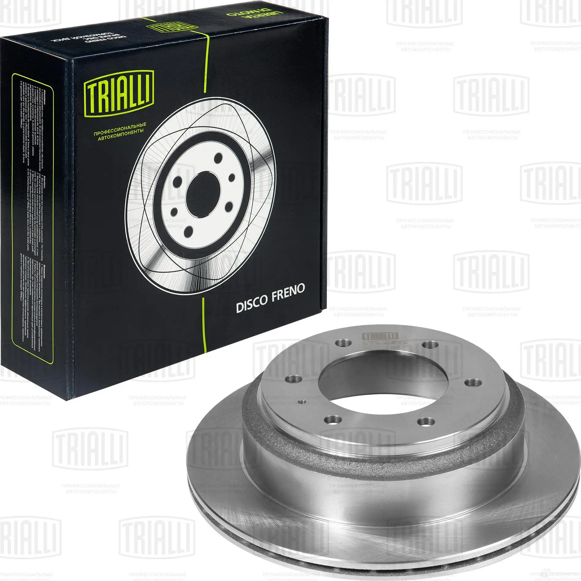 Тормозной диск TRIALLI AQK8 3Z3 1438151670 DF 270304