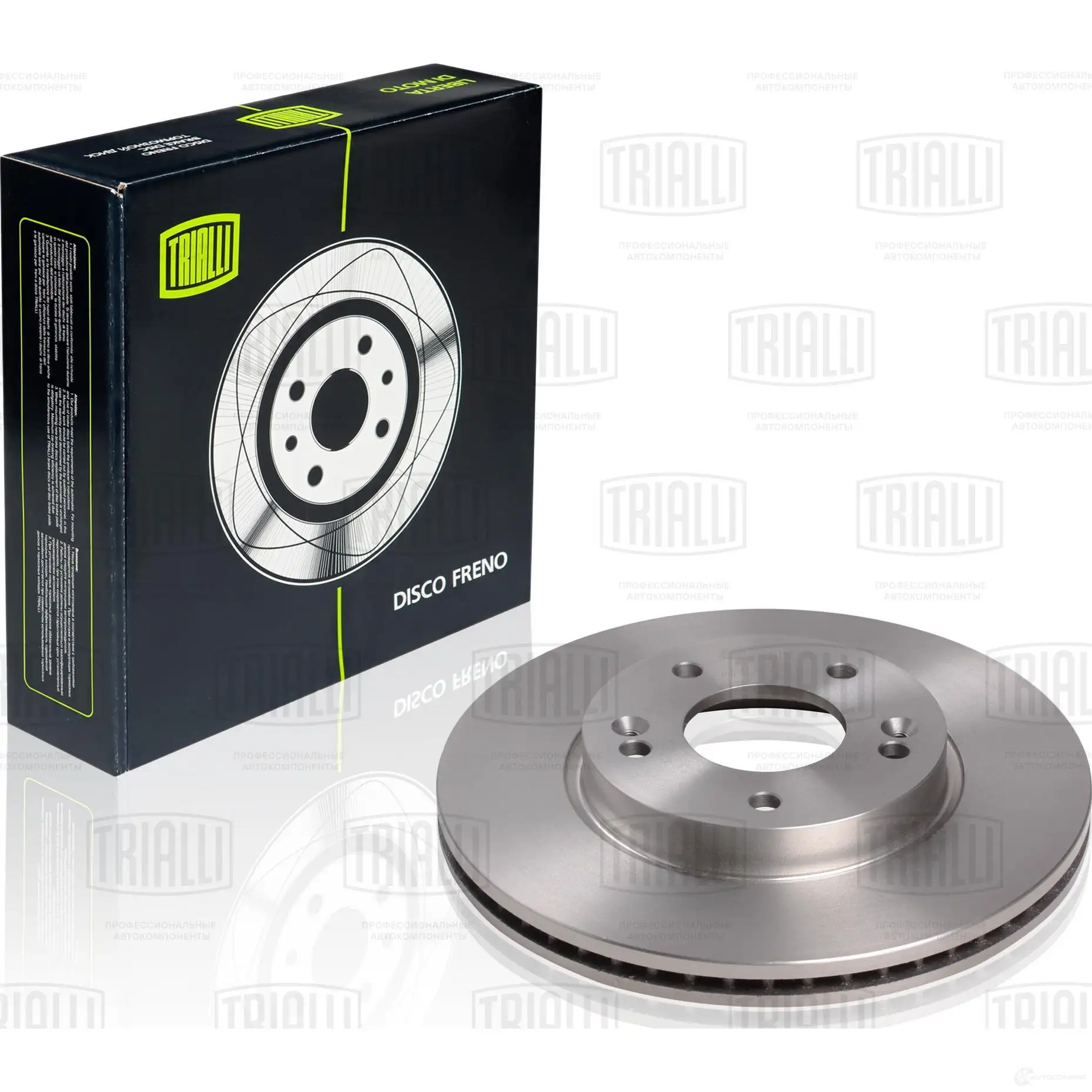 Тормозной диск TRIALLI 1425587855 DF 084713 D YP4YSX