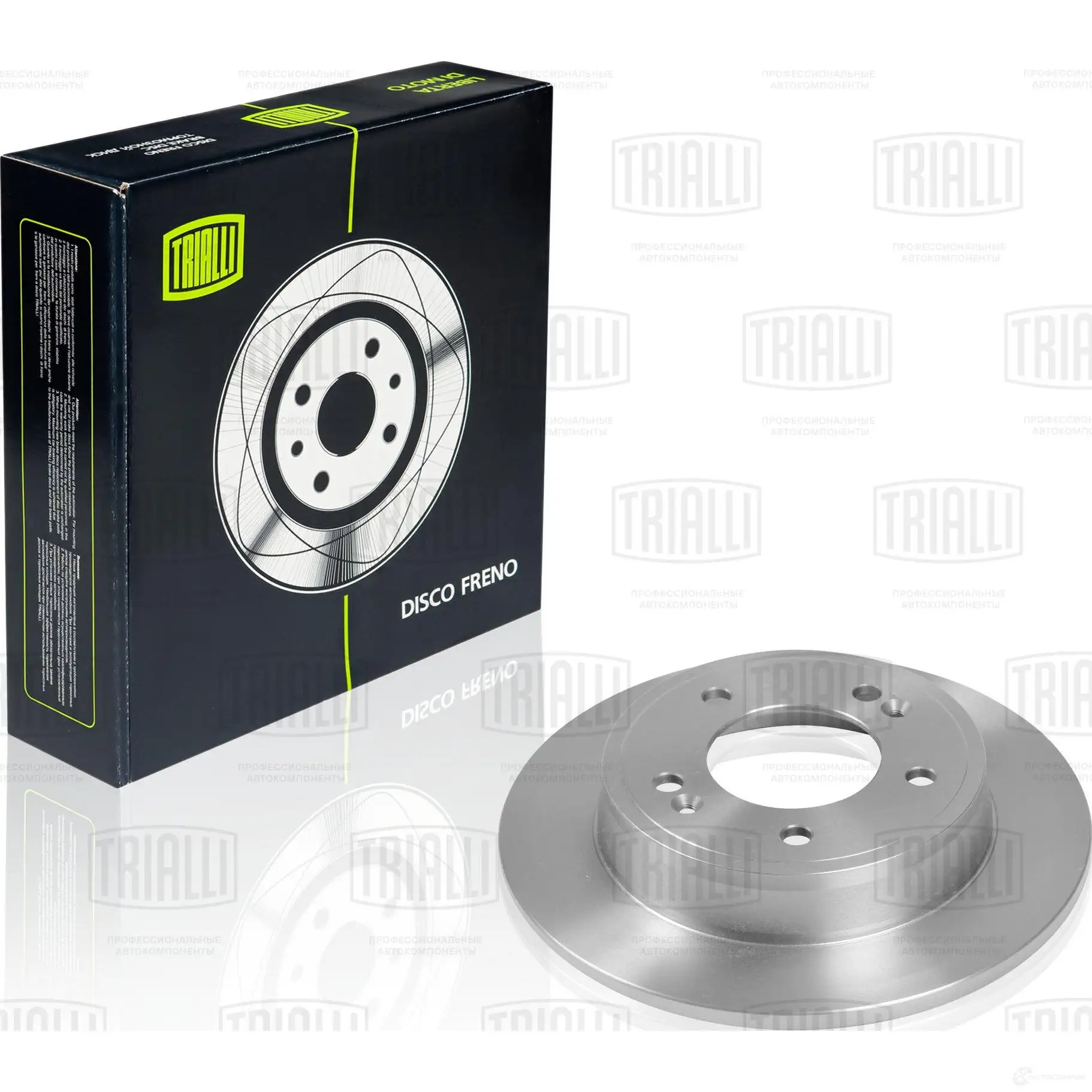 Тормозной диск TRIALLI Q A3XN 1425587682 DF 084715