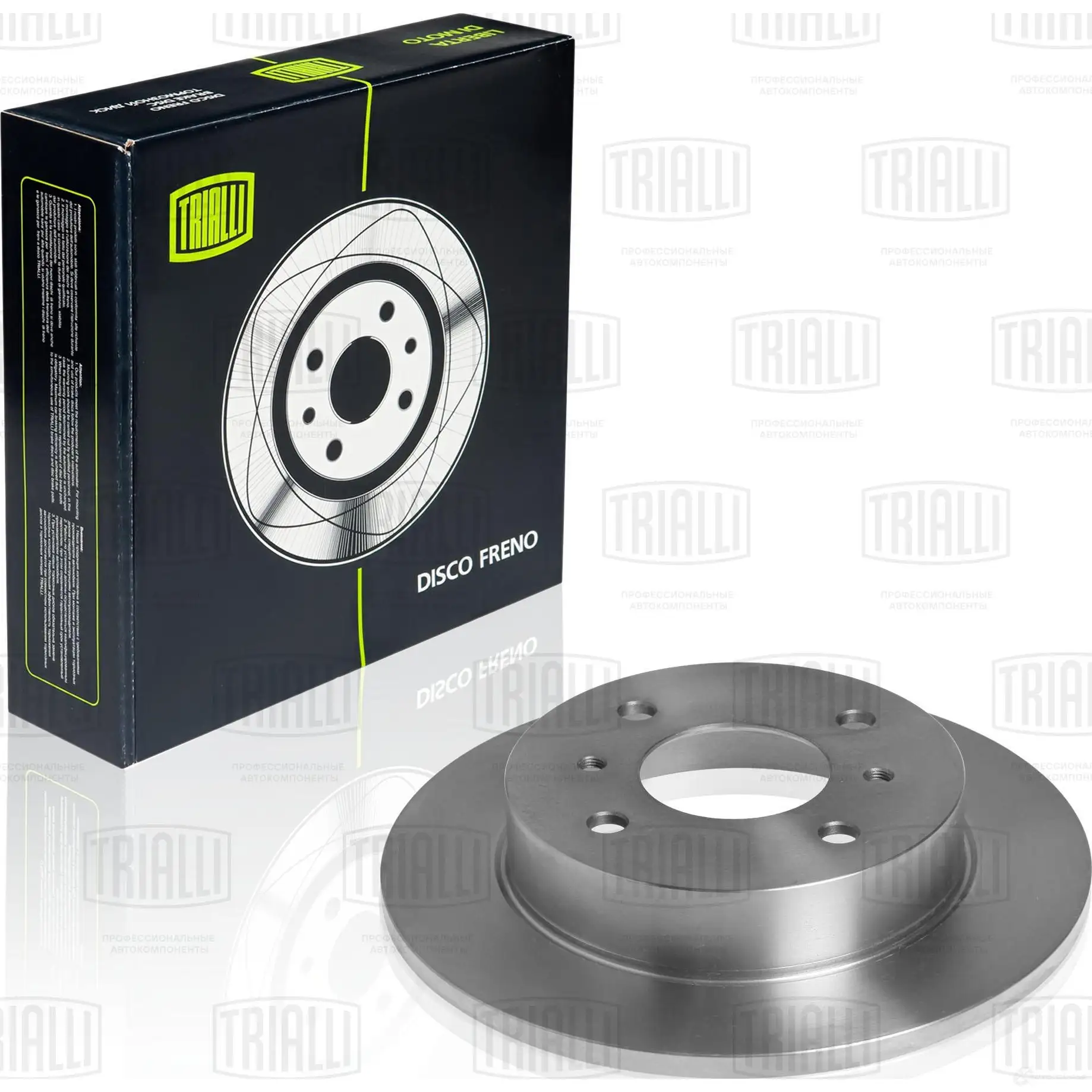Тормозной диск TRIALLI DF 140104 R JZO5 1425587748 изображение 0