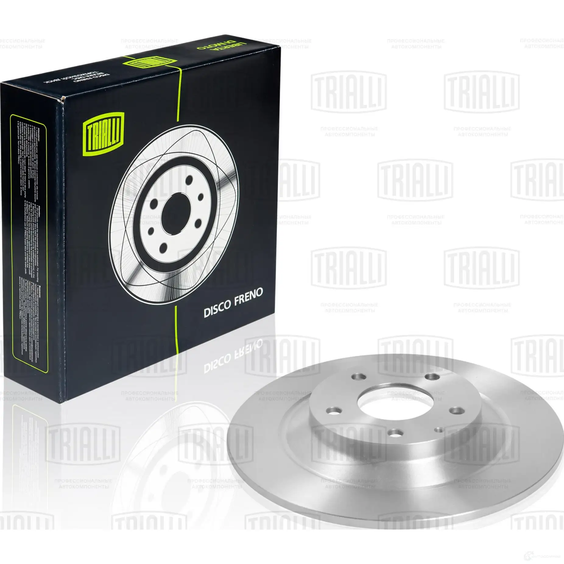 Тормозной диск TRIALLI 1425587728 DF 250110 B7P PS6