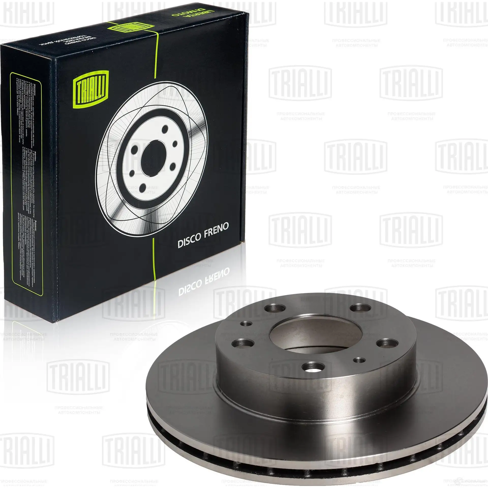 Тормозной диск TRIALLI GTHOL9 E 1425587796 DF 165104