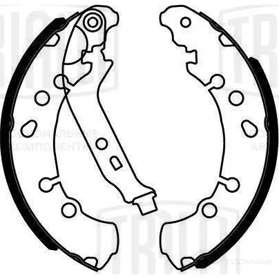 Тормозные колодки TRIALLI GF 4566 AE1 22 1438151718