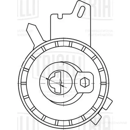 Натяжной ролик ГРМ TRIALLI CM 6097 1438152507 WQ8 MWK