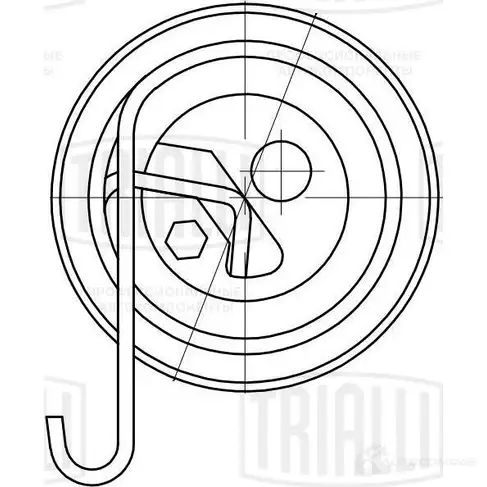 Натяжной ролик ГРМ TRIALLI CM 5243 1438152508 OWGE A