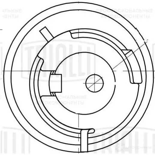 Натяжной ролик ГРМ TRIALLI 1438152535 HBW8 MC CM 6100