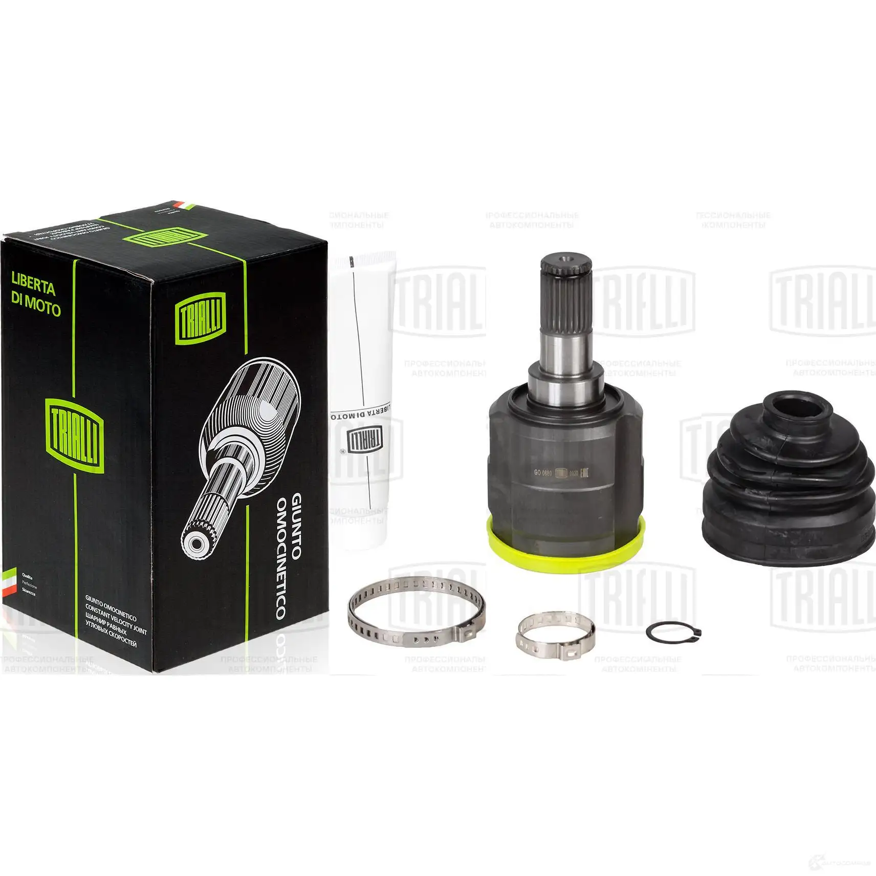 Шрус граната TRIALLI GO 0880 Q 7QE1N 1438153365 изображение 0