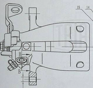Тормозной суппорт TRIALLI CF 032106 1440167668 R6 HWCMU изображение 3