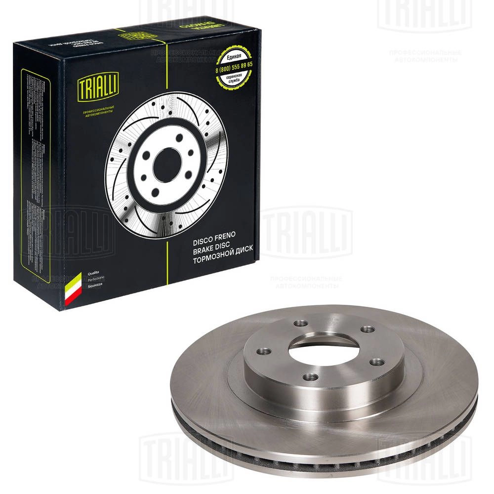 Тормозной диск TRIALLI DF 140126 G JCUM6 1440167784 - Изображение 1