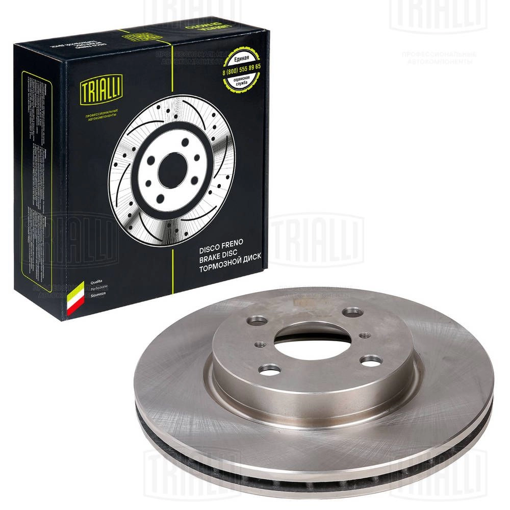 Тормозной диск TRIALLI 1438151696 I 7UX5 DF 190202 - Изображение 1
