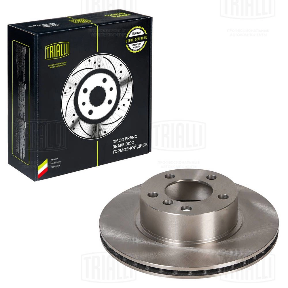 Тормозной диск TRIALLI 1440167850 DF 261007 4FFKM X - Изображение 1