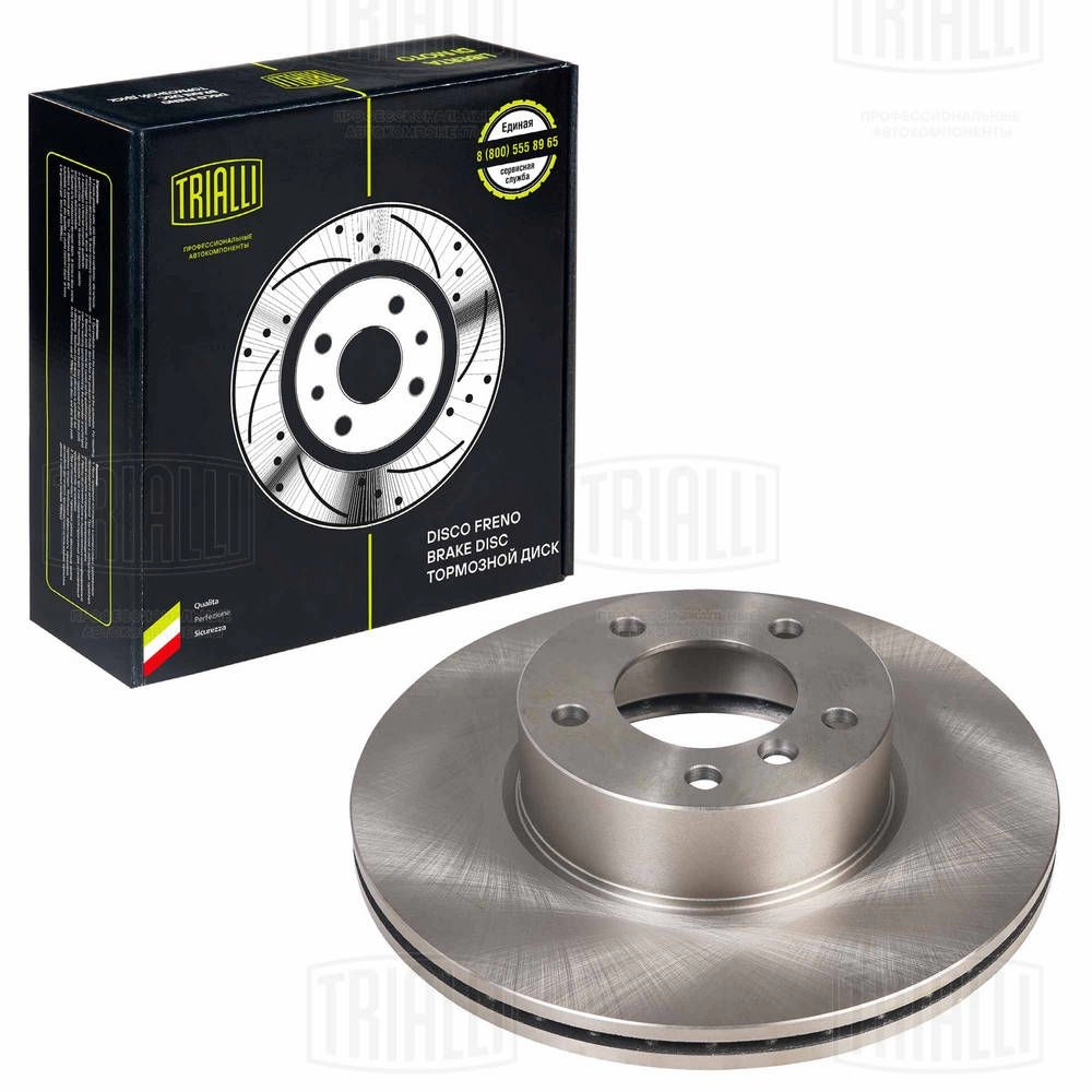Тормозной диск TRIALLI 1440167851 DF 261008 9BN2KK 1 - Изображение 1