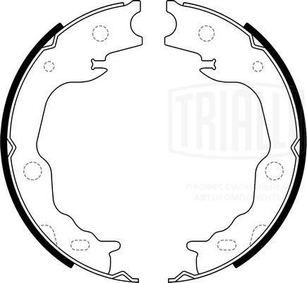 Барабанные колодки TRIALLI Z VC91W 1440167978 GF 4415