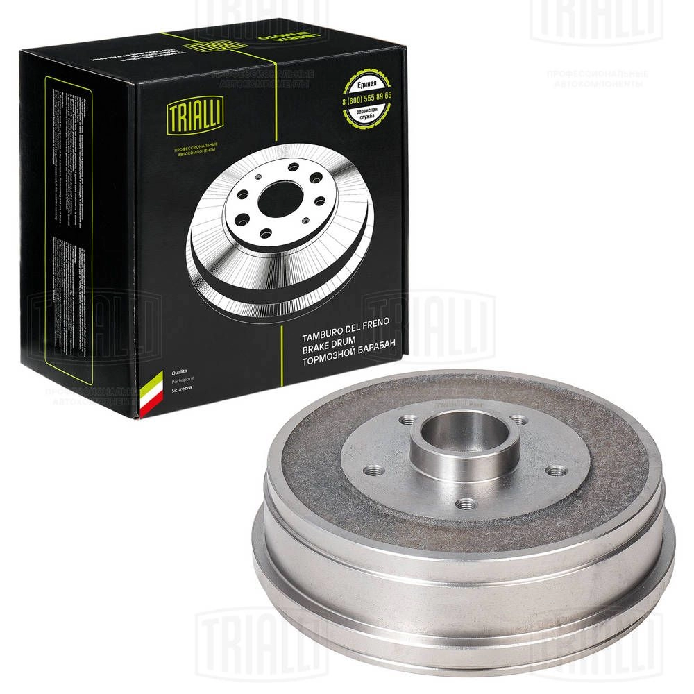 Тормозной барабан TRIALLI UBY8 KL 1440168239 TF 015133 - Изображение 1