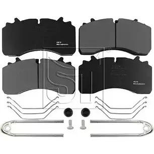 Тормозные колодки, дисковые, комплект ST-TEMPLIN DV1DA5Y 03.120.8700.351 F4 PS7XS 1225399184 изображение 0