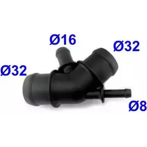 Фланец охлаждающей жидкости HOFFER 1226032558 8193131 7 FXQO5 Y4RIF8