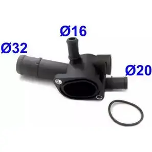 Фланец охлаждающей жидкости HOFFER RZWVBCE 1226032966 LW3XK US 8193175