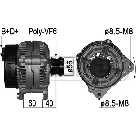 Генератор MESSMER UT7J9 209067 520 OVW 1226076955