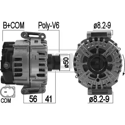 Генератор MESSMER 209173 HZCBQKC UTBM KH 1226077793 изображение 0