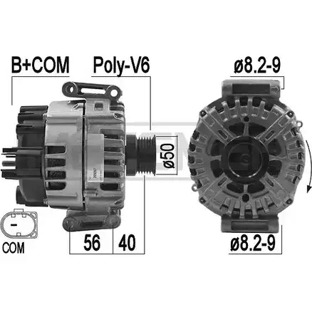 Генератор MESSMER Y KS82 209267 VHMNY 1226078379 изображение 0