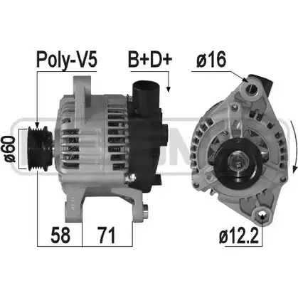 Генератор MESSMER P661RC 1226078657 D0 GYD 209305 изображение 0