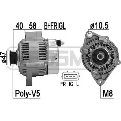 Генератор MESSMER LZB3XJ MW CM1 1226079291 209372