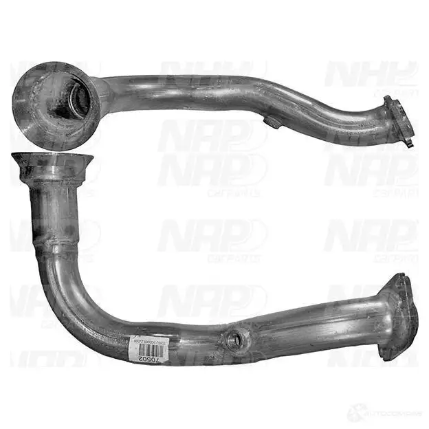 Выхлопная труба глушителя NAP CARPARTS caf10415 UU J94 1437612769