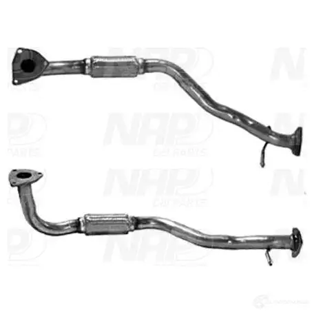 Выхлопная труба глушителя NAP CARPARTS 1FN WFZ7 caf10219 1437613009 изображение 0