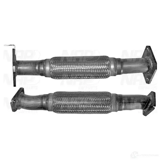 Выхлопная труба глушителя NAP CARPARTS S 4N6Y 1437607436 cac10259