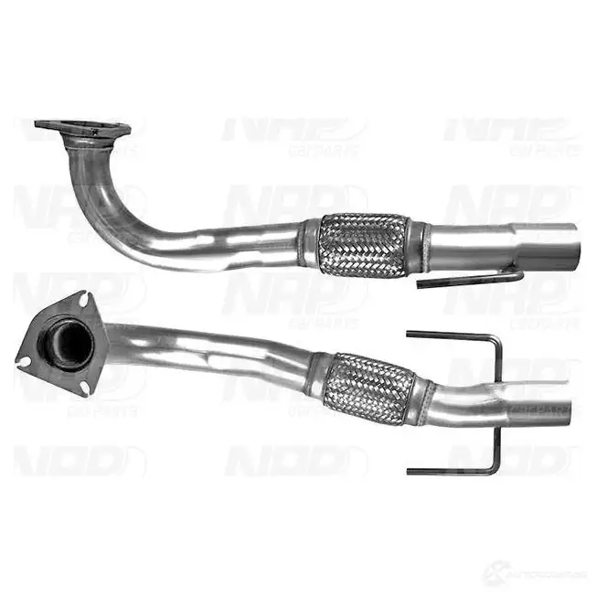 Выхлопная труба глушителя NAP CARPARTS cac10366 D 0QJM 1437607481 изображение 0