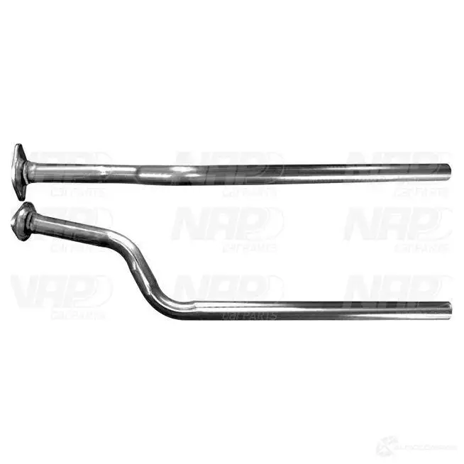 Выхлопная труба глушителя NAP CARPARTS 1437607693 2LP F3P cac10314