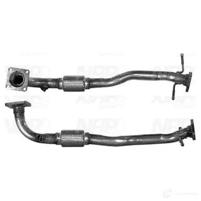 Выхлопная труба глушителя NAP CARPARTS 1437607974 71Z TG caf10323