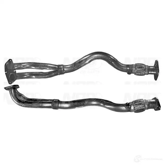 Выхлопная труба глушителя NAP CARPARTS 70 I086T caf10403 1437607864