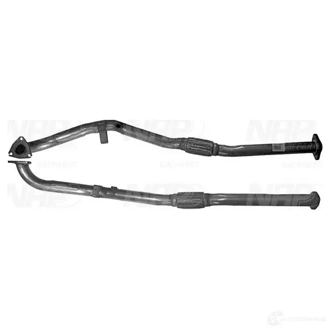 Выхлопная труба глушителя NAP CARPARTS P483T M5 1437612714 cac10243 изображение 0