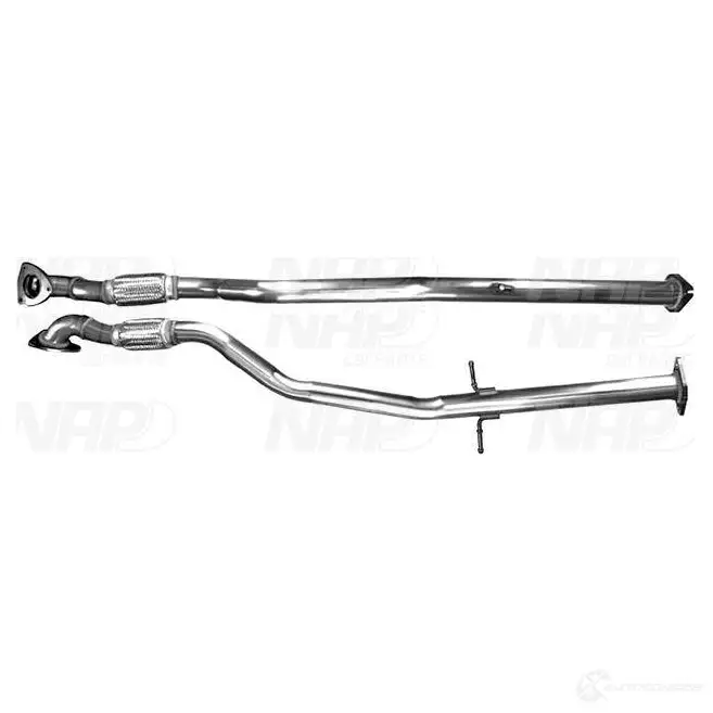 Выхлопная труба глушителя NAP CARPARTS WSI 21 1437607683 cac10411 изображение 0