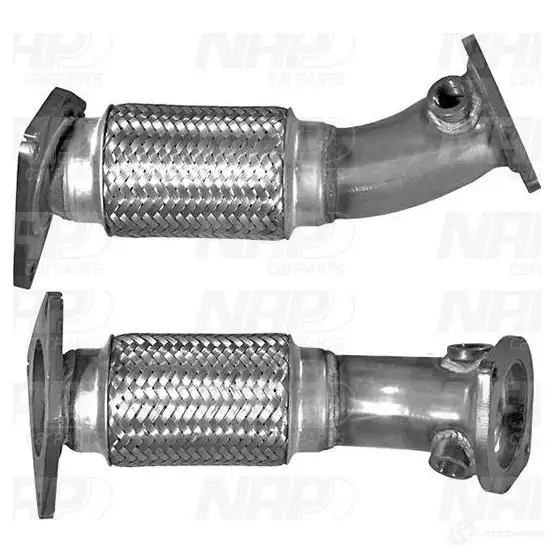 Выхлопная труба глушителя NAP CARPARTS 55Q U3O cac10258 1437607038
