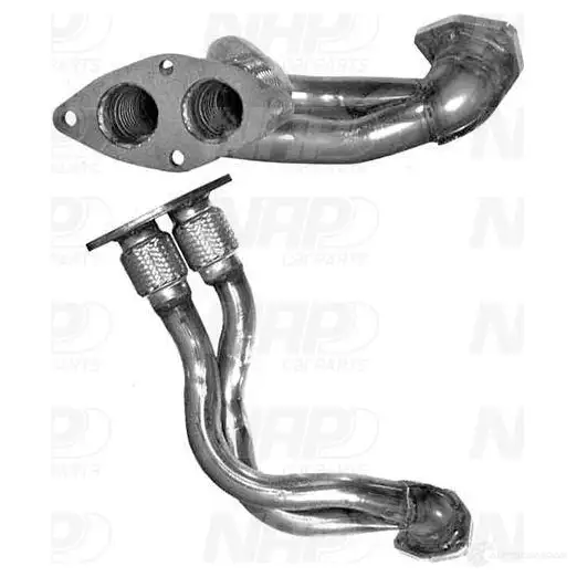 Выхлопная труба глушителя NAP CARPARTS caf10249 1437608344 U6 J9W