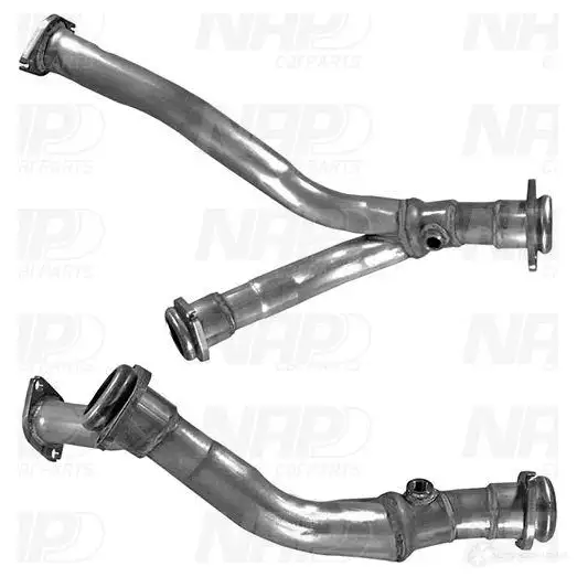 Выхлопная труба глушителя NAP CARPARTS 7F1 2OCA caf10278 1437608836